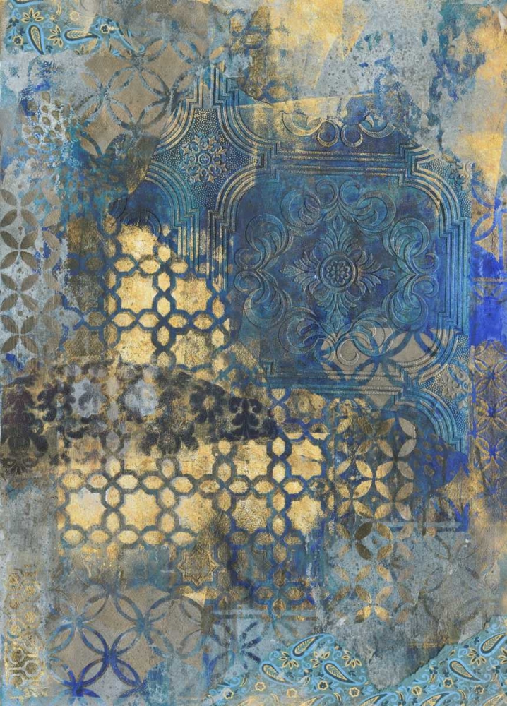 Ornate Azul C2 art print by Smith Haynes for $57.95 CAD