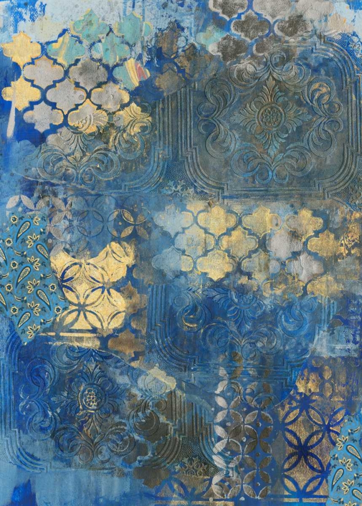 Ornate Azul D2 art print by Smith Haynes for $57.95 CAD