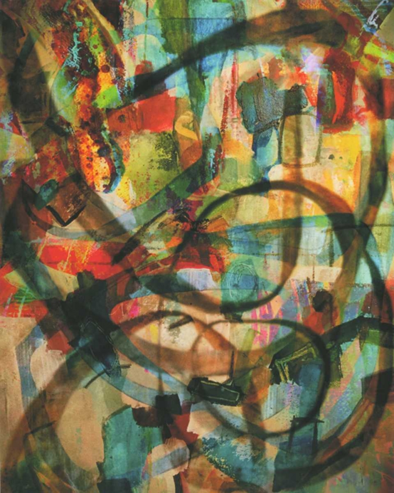 Stained Glass Graffiti art print by Smith Haynes for $57.95 CAD