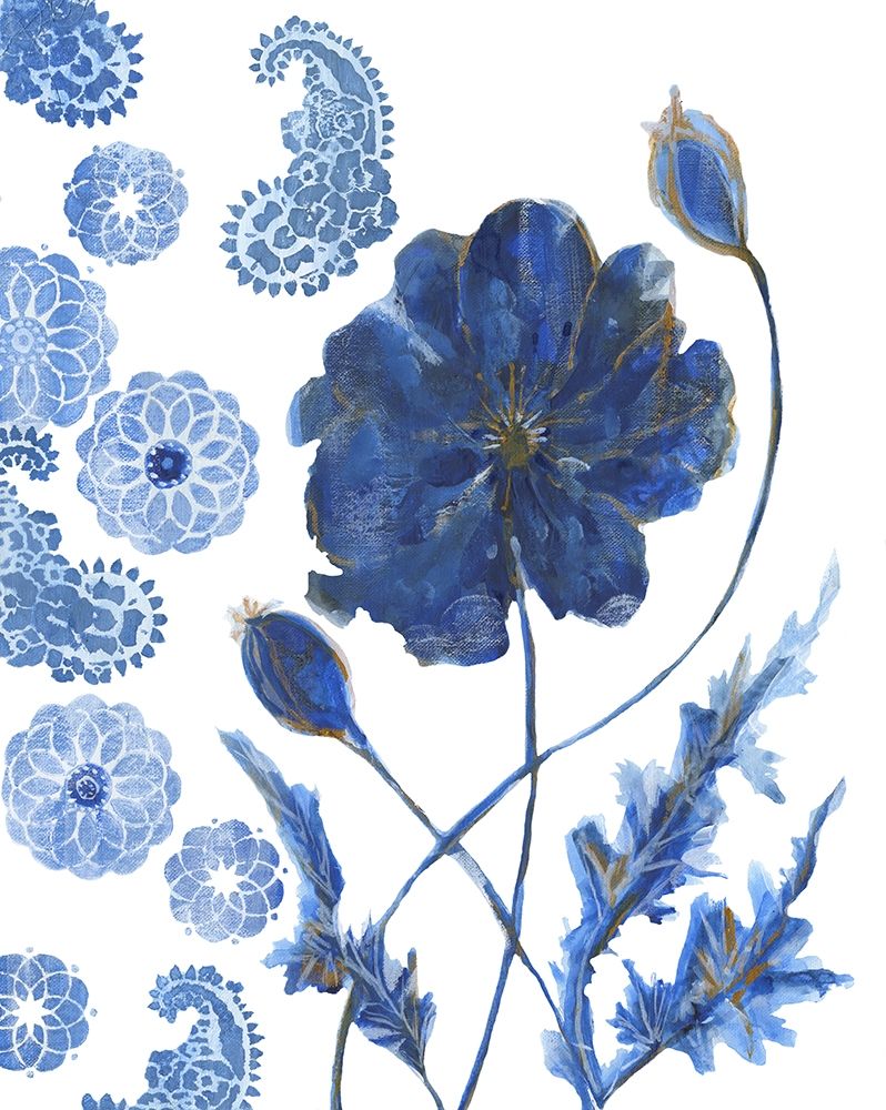 BW Persian Poppy 1 art print by Sheldon Lewis for $57.95 CAD