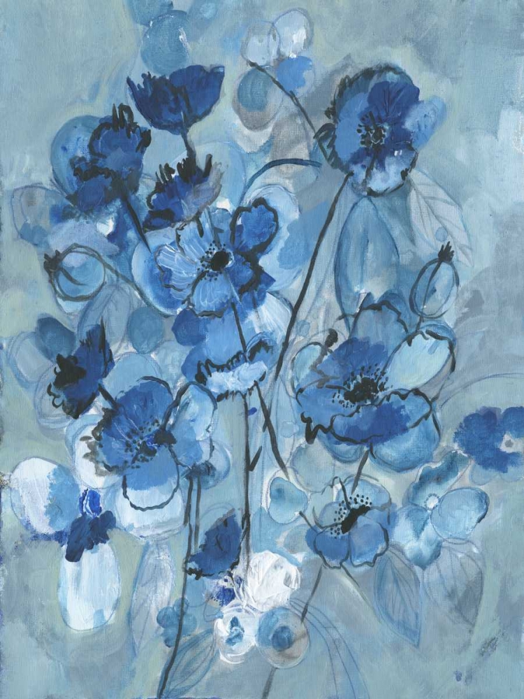 Blue Hue Bouque art print by Smith Haynes for $57.95 CAD