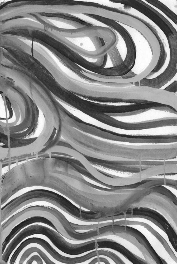 Charcoal Ripples 1 art print by Smith Haynes for $57.95 CAD