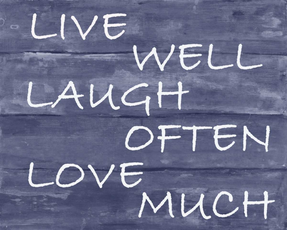 Live Well art print by Smith Haynes for $57.95 CAD