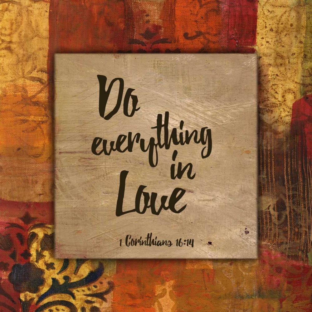 Do Everything in Love Autumn Blooms art print by Smith Haynes for $57.95 CAD