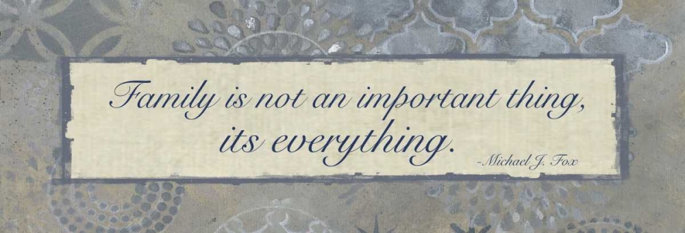 Family Is Everything art print by Smith Haynes for $57.95 CAD