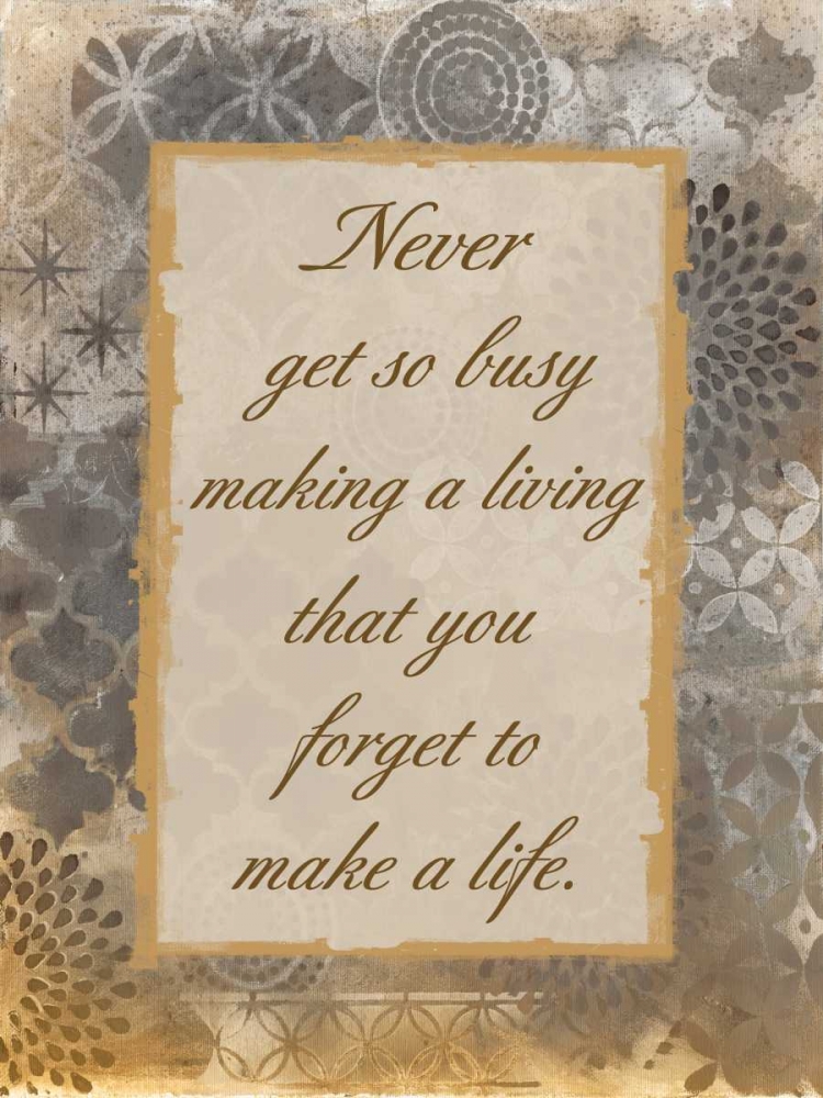 Busy Living art print by Smith Haynes for $57.95 CAD