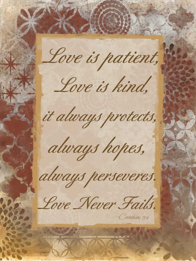 Loving Corinthians art print by Smith Haynes for $57.95 CAD