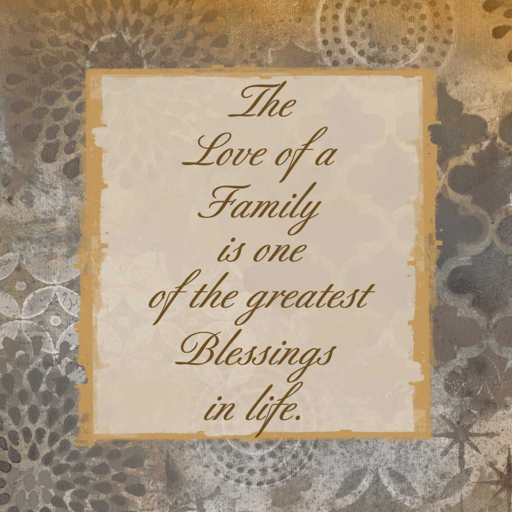 Family Blessings art print by Smith Haynes for $57.95 CAD