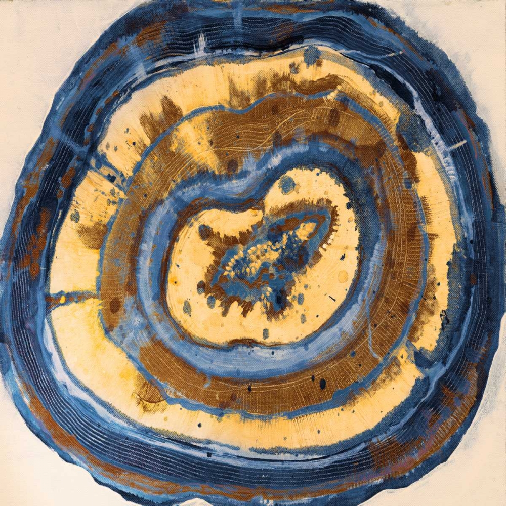 Mineral of Blues 2 art print by Smith Haynes for $57.95 CAD
