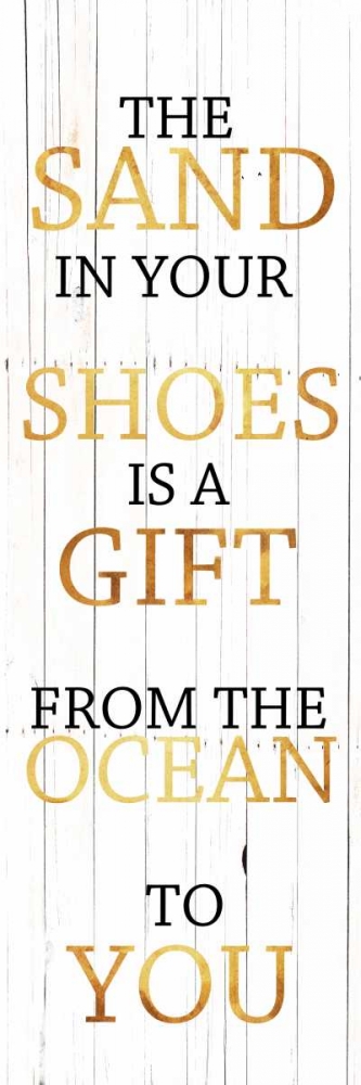 Gift From The Ocean Gold art print by Sheldon Lewis for $57.95 CAD