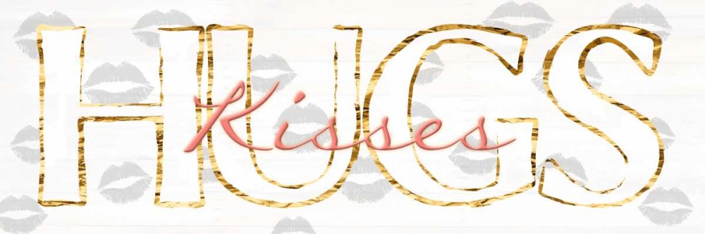 Kisses Hugs art print by Sheldon Lewis for $57.95 CAD