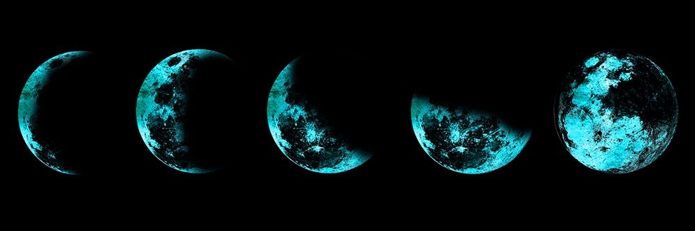 Blue Moon Eclipse art print by Sheldon Lewis for $57.95 CAD