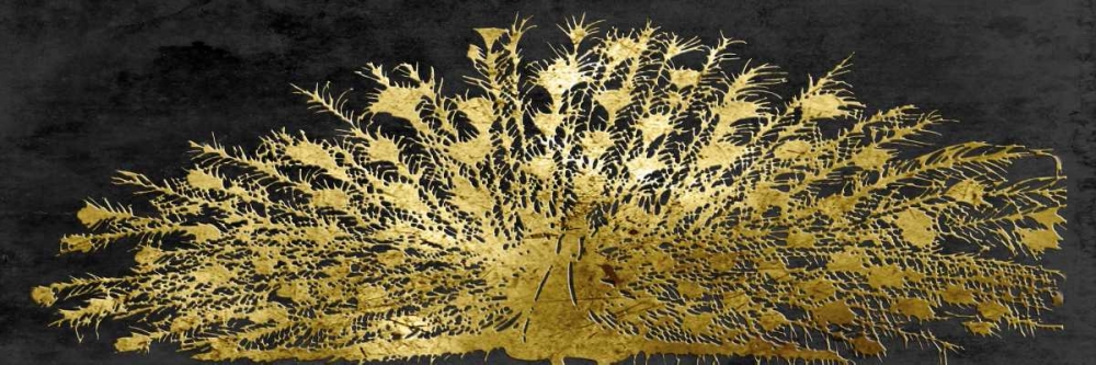 Golden Peacock art print by Sheldon Lewis for $57.95 CAD
