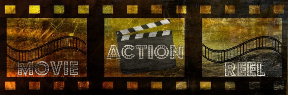 Action Movie art print by Sheldon Lewis for $57.95 CAD