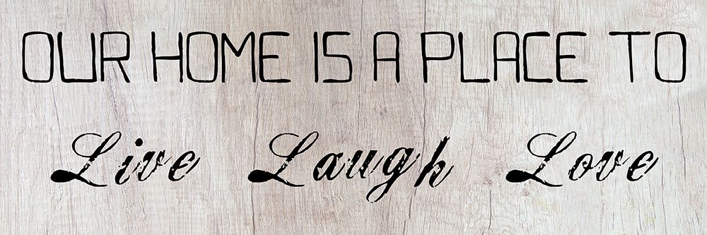 Live And Laugh art print by Sheldon Lewis for $57.95 CAD