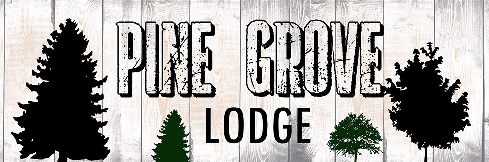 Pine Grove Lodge art print by Sheldon Lewis for $57.95 CAD