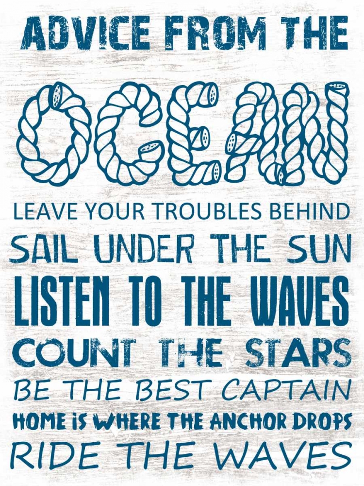 Advice From The Ocean 1 art print by Sheldon Lewis for $57.95 CAD