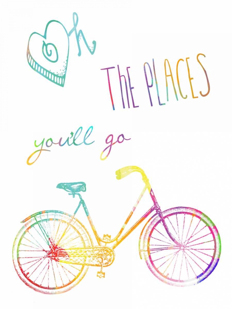 Oh The Places Youll Go art print by Sheldon Lewis for $57.95 CAD