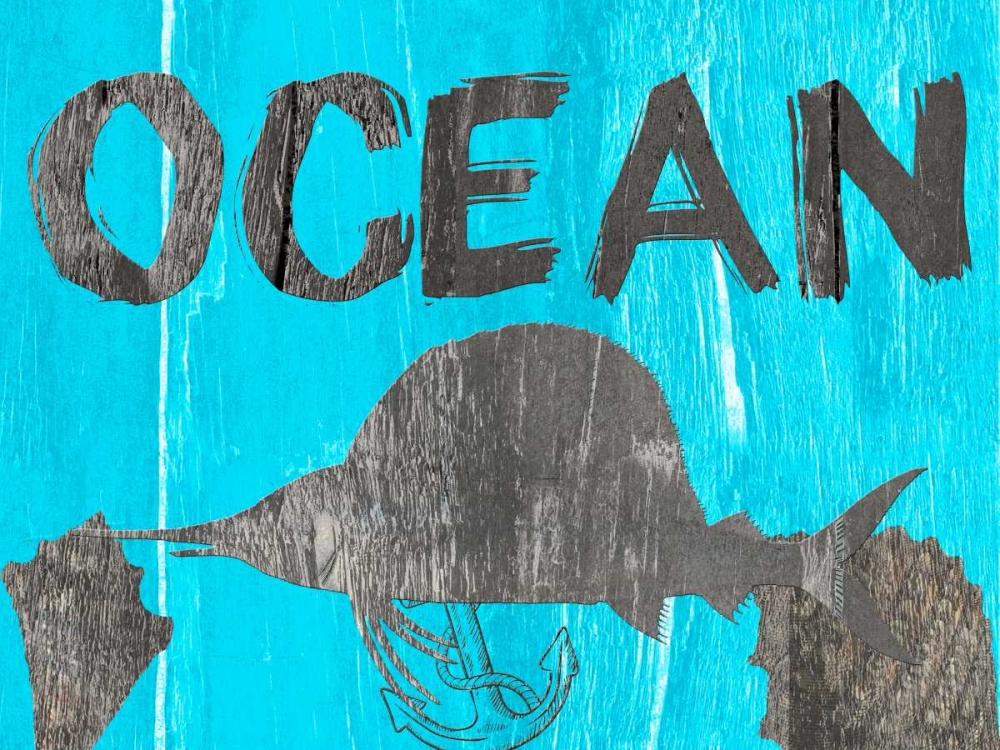 Ocean Blue art print by Sheldon Lewis for $57.95 CAD