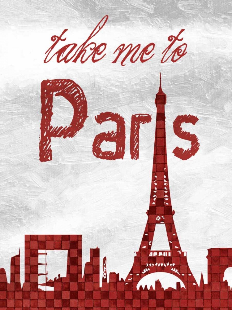 Red Paris art print by Sheldon Lewis for $57.95 CAD
