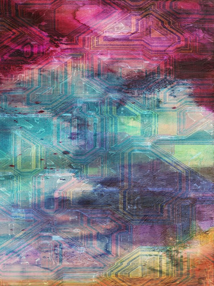 Fifth Dimensional Color Drift art print by Sheldon Lewis for $57.95 CAD