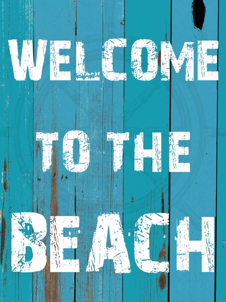 Welcome To The Beach art print by Sheldon Lewis for $57.95 CAD