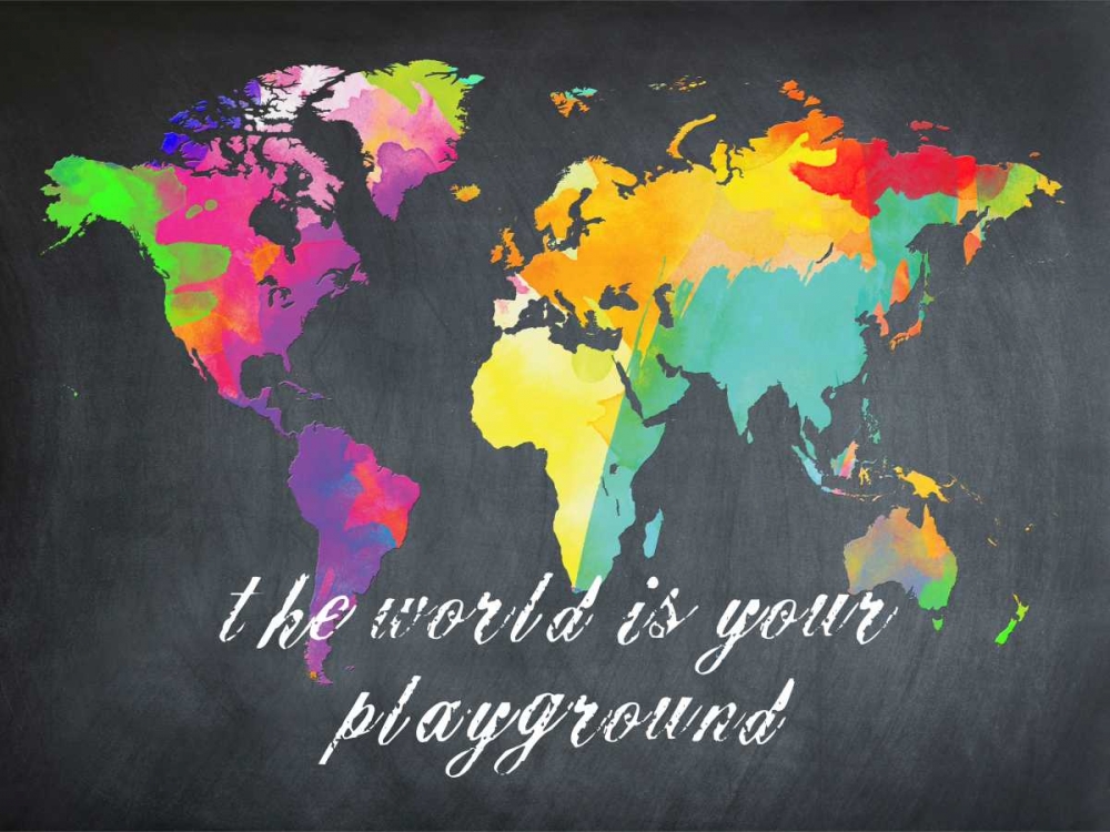 The World is Yours art print by Sheldon Lewis for $57.95 CAD