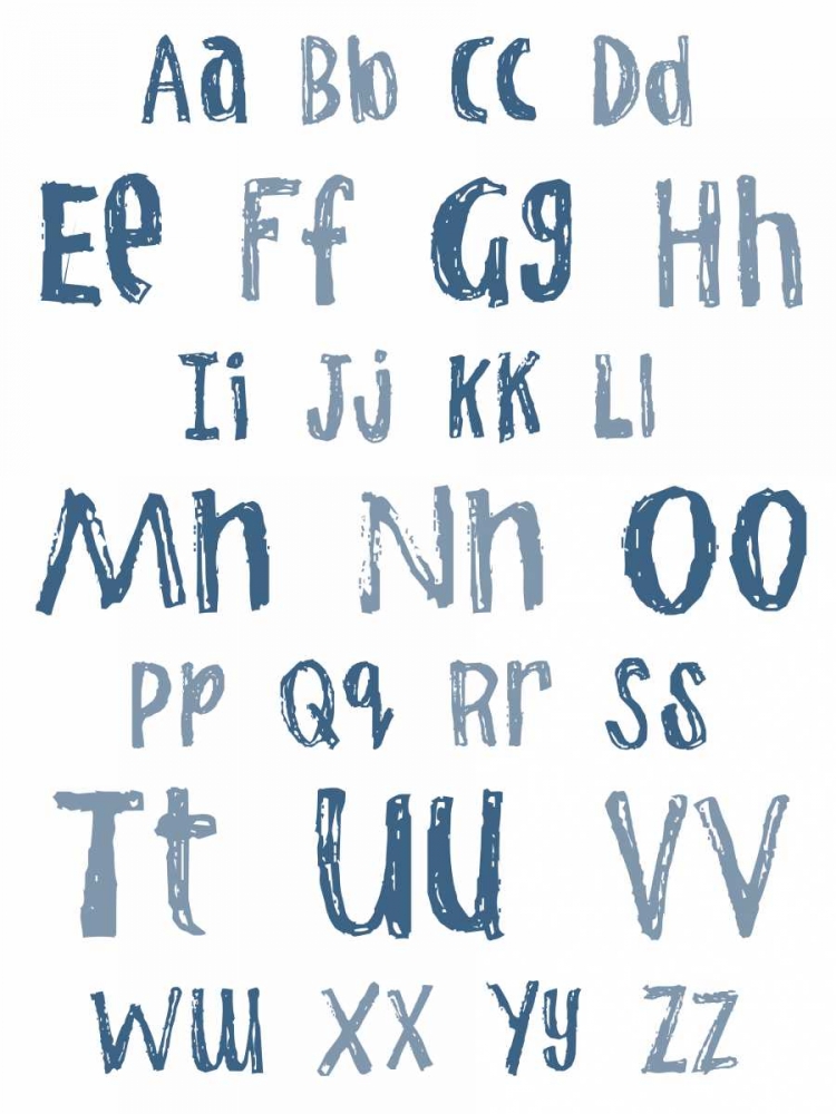 Now I know My ABC art print by Sheldon Lewis for $57.95 CAD