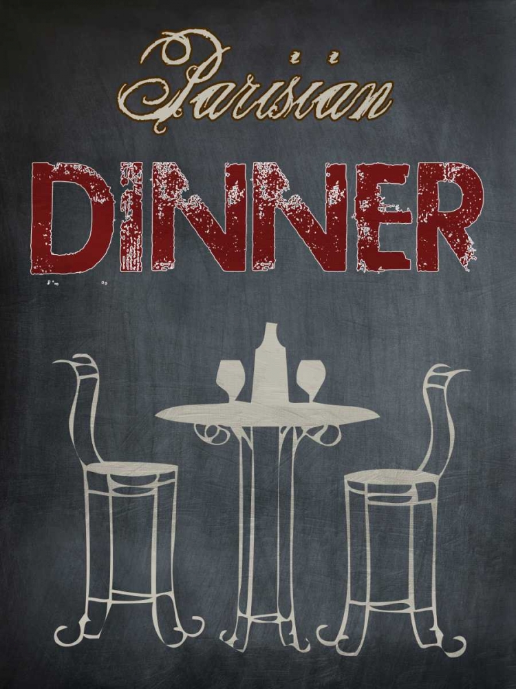 Parisian Dinner Cream art print by Sheldon Lewis for $57.95 CAD