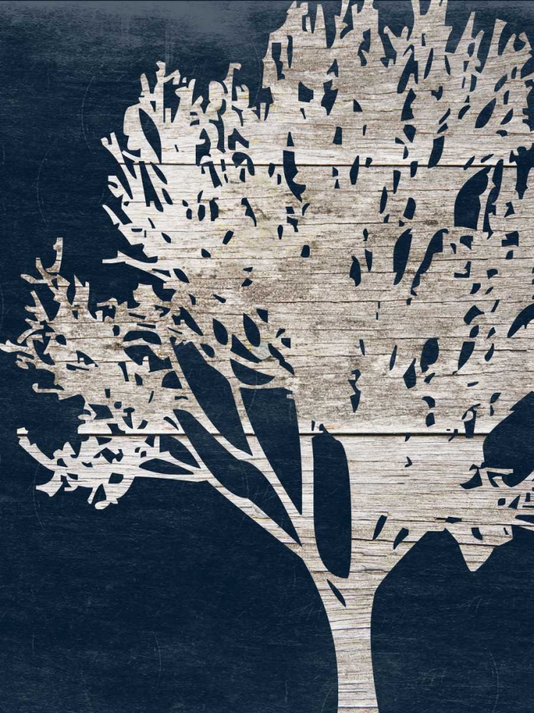 Contemporary Indigo Garden art print by Sheldon Lewis for $57.95 CAD
