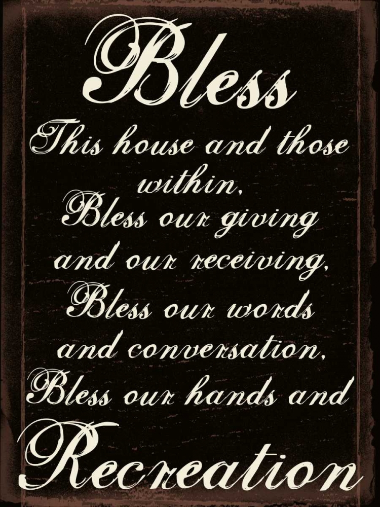 Bless A art print by Sheldon Lewis for $57.95 CAD