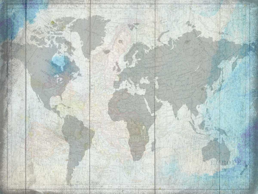 The World art print by Sheldon Lewis for $57.95 CAD