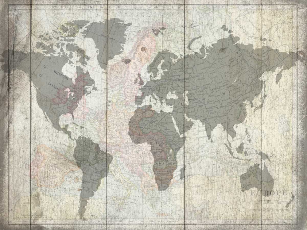 The World art print by Sheldon Lewis for $57.95 CAD
