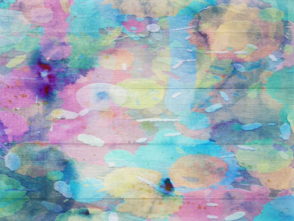 Vibrant Abstract art print by Sheldon Lewis for $57.95 CAD