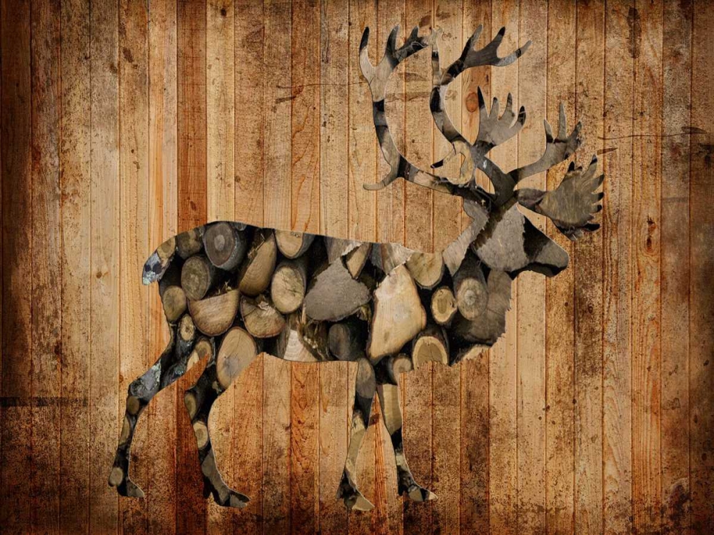 Deer Woods art print by Sheldon Lewis for $57.95 CAD