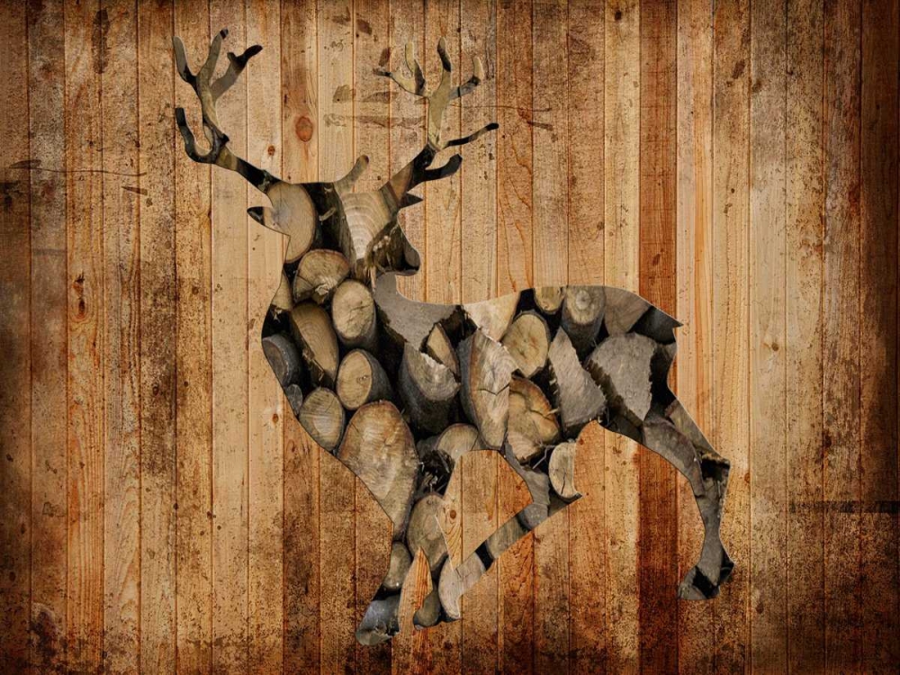 Deer Woods 2 art print by Sheldon Lewis for $57.95 CAD