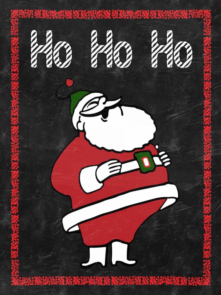 HO HO HO art print by Sheldon Lewis for $57.95 CAD