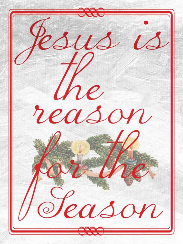 Jesus Is The Reason art print by Sheldon Lewis for $57.95 CAD