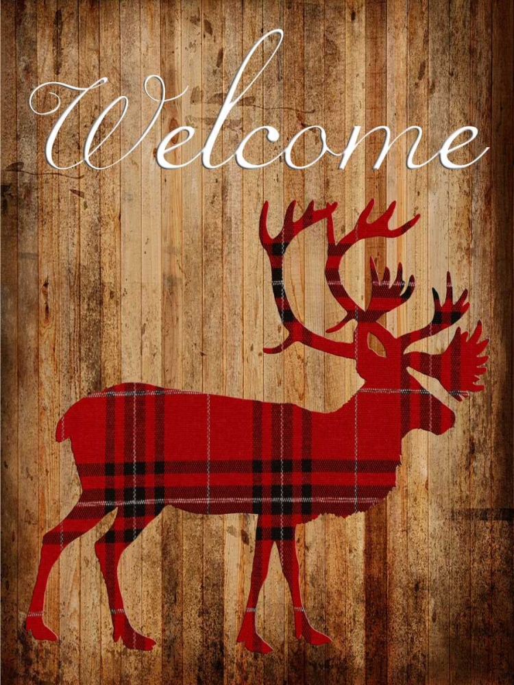 Holiday Deer 2 art print by Sheldon Lewis for $57.95 CAD