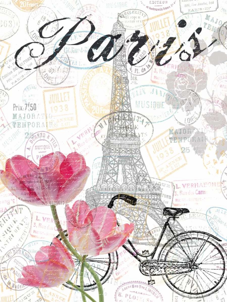 All Things Paris 2 art print by Sheldon Lewis for $57.95 CAD