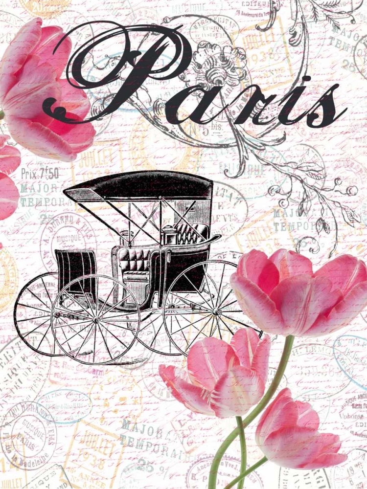 All Things Paris 4 art print by Sheldon Lewis for $57.95 CAD