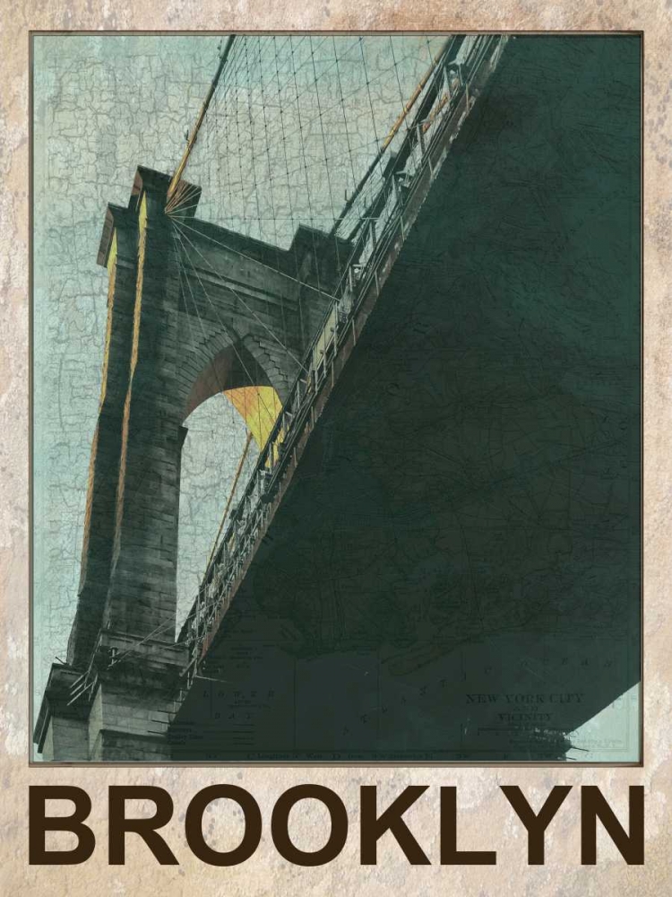 Hey Brooklyn art print by Sheldon Lewis for $57.95 CAD