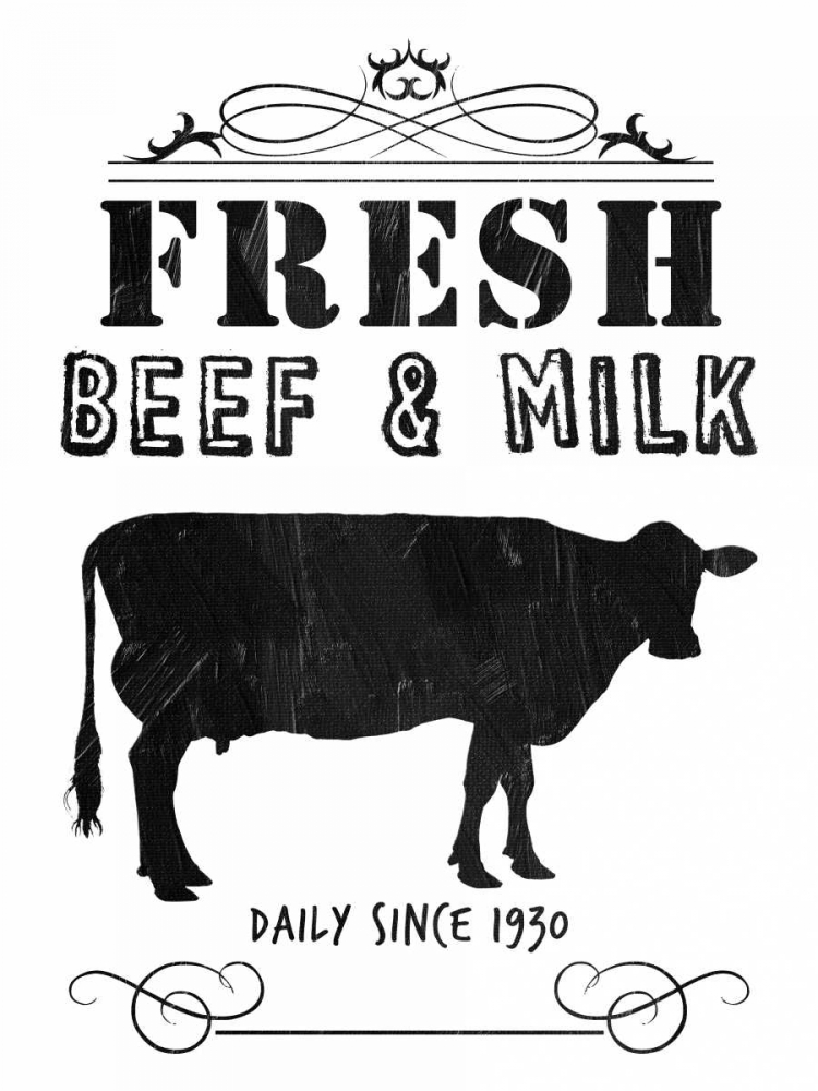 Fresh Beef And Milk art print by Sheldon Lewis for $57.95 CAD