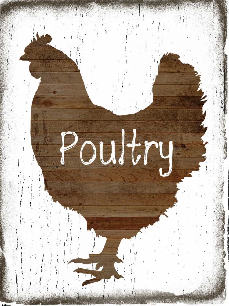 Poultry Butcher Block art print by Sheldon Lewis for $57.95 CAD