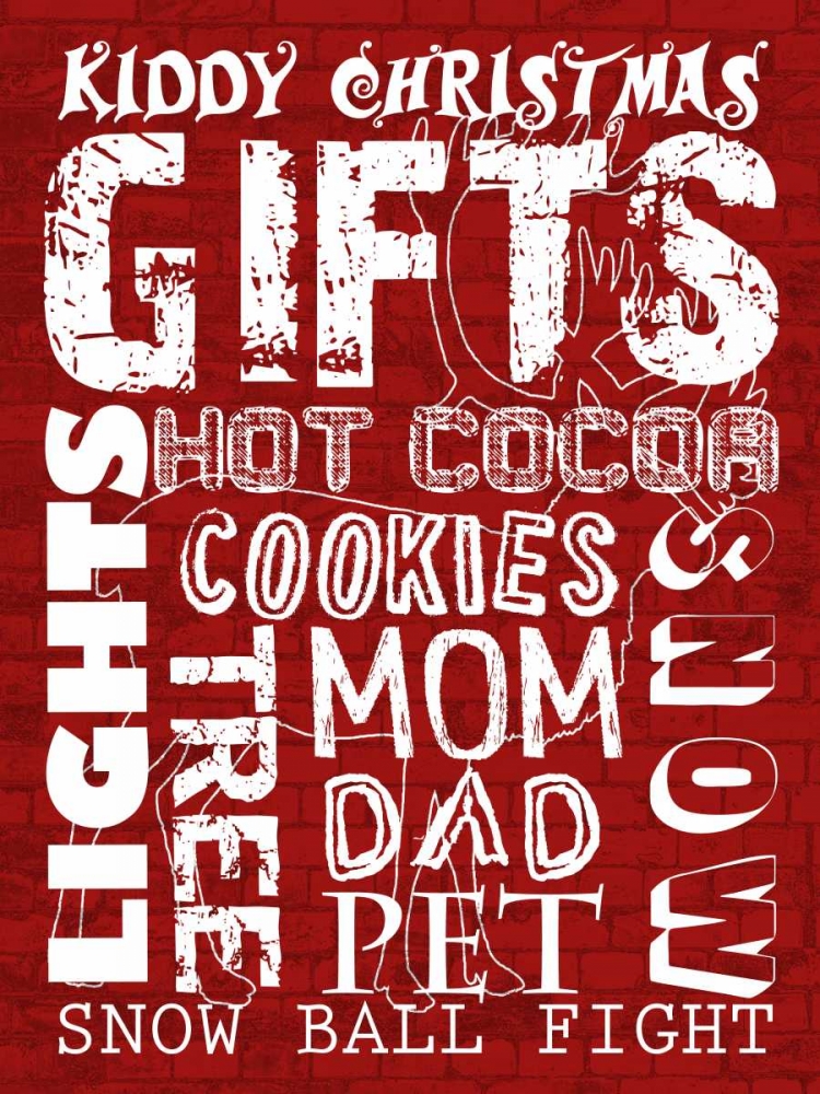 Kiddy Christmas art print by Sheldon Lewis for $57.95 CAD