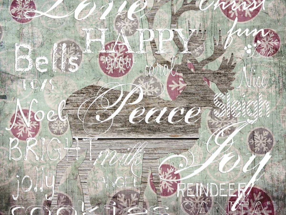 Christmas Wallpaper 1 art print by Sheldon Lewis for $57.95 CAD
