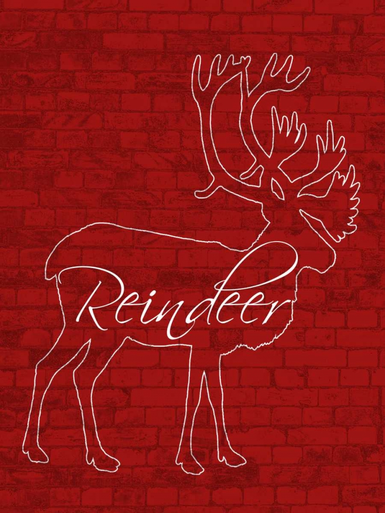 Reindeer art print by Sheldon Lewis for $57.95 CAD