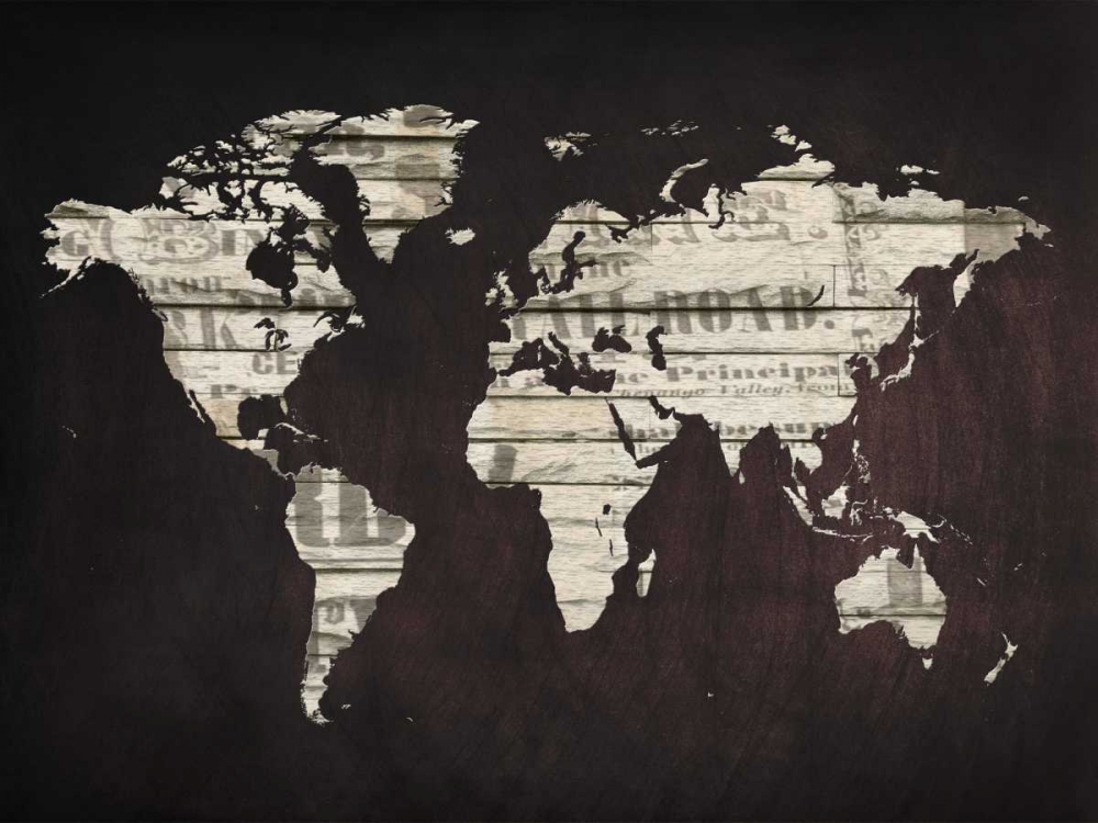 Map It Out art print by Sheldon Lewis for $57.95 CAD