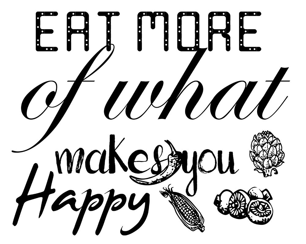 Eat More art print by Sheldon Lewis for $57.95 CAD