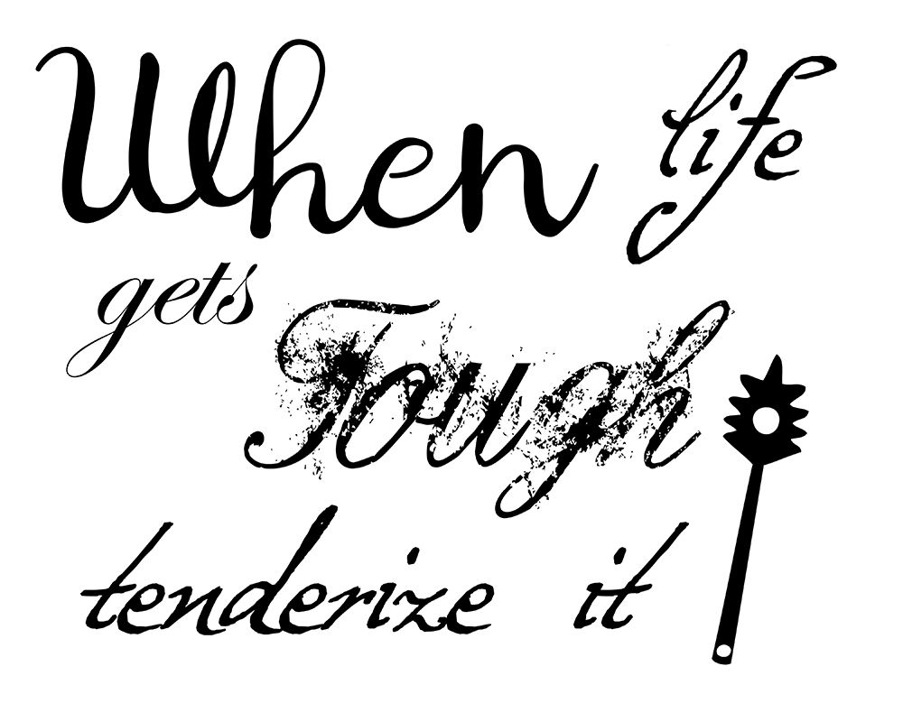 Tenderize it art print by Sheldon Lewis for $57.95 CAD